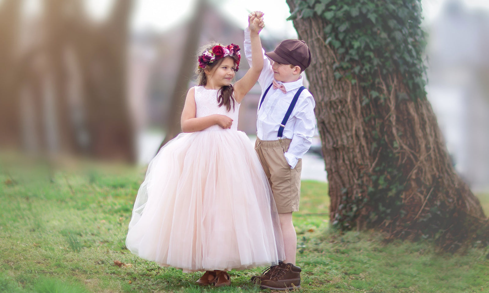 Ring Bearer & Flower Girl Twirling