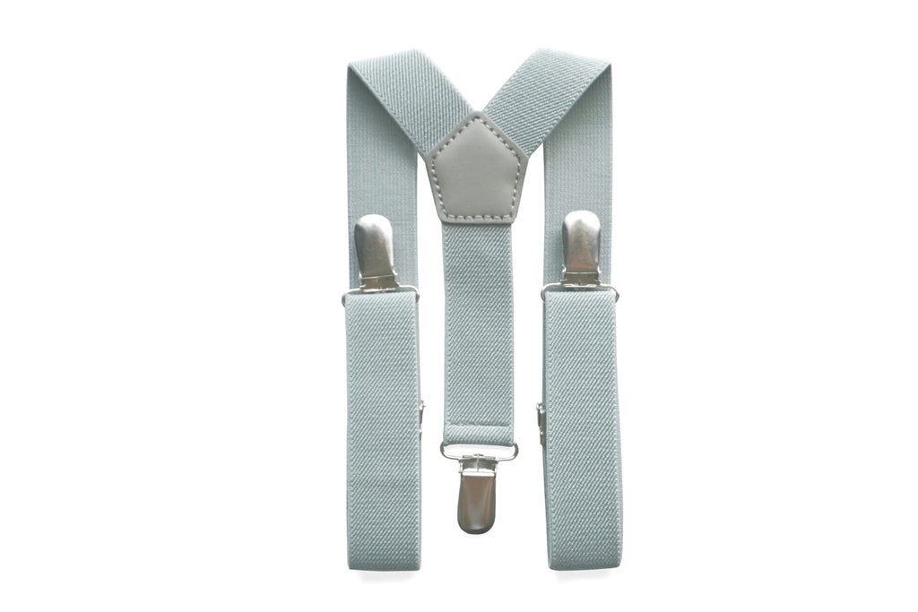 Light Gray Suspenders