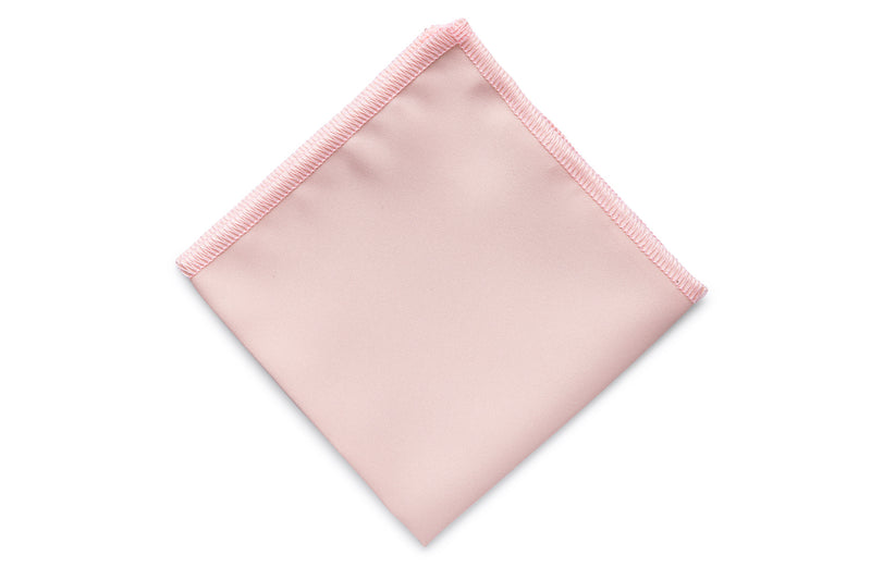 Blush pocket square