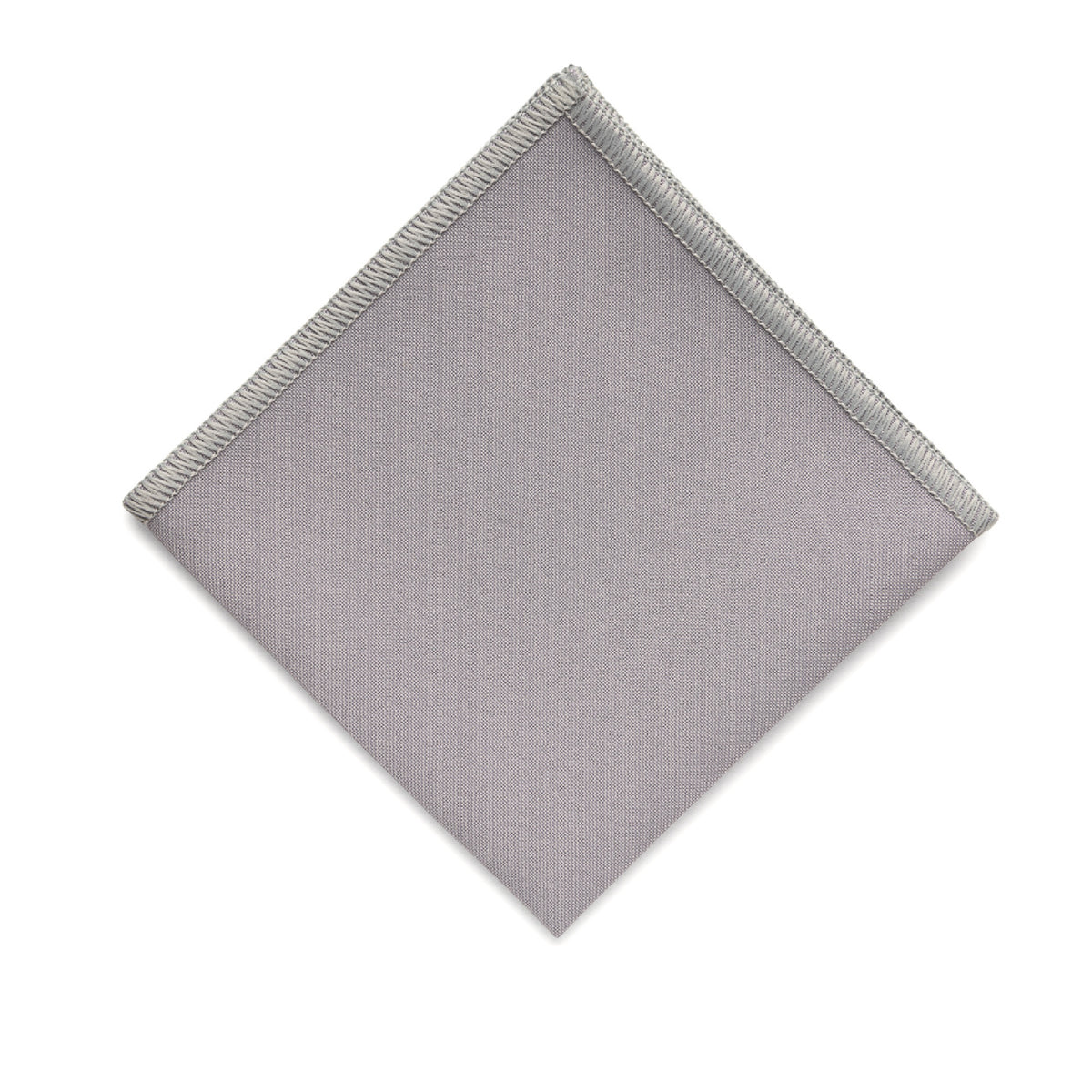 Light grey pocket square