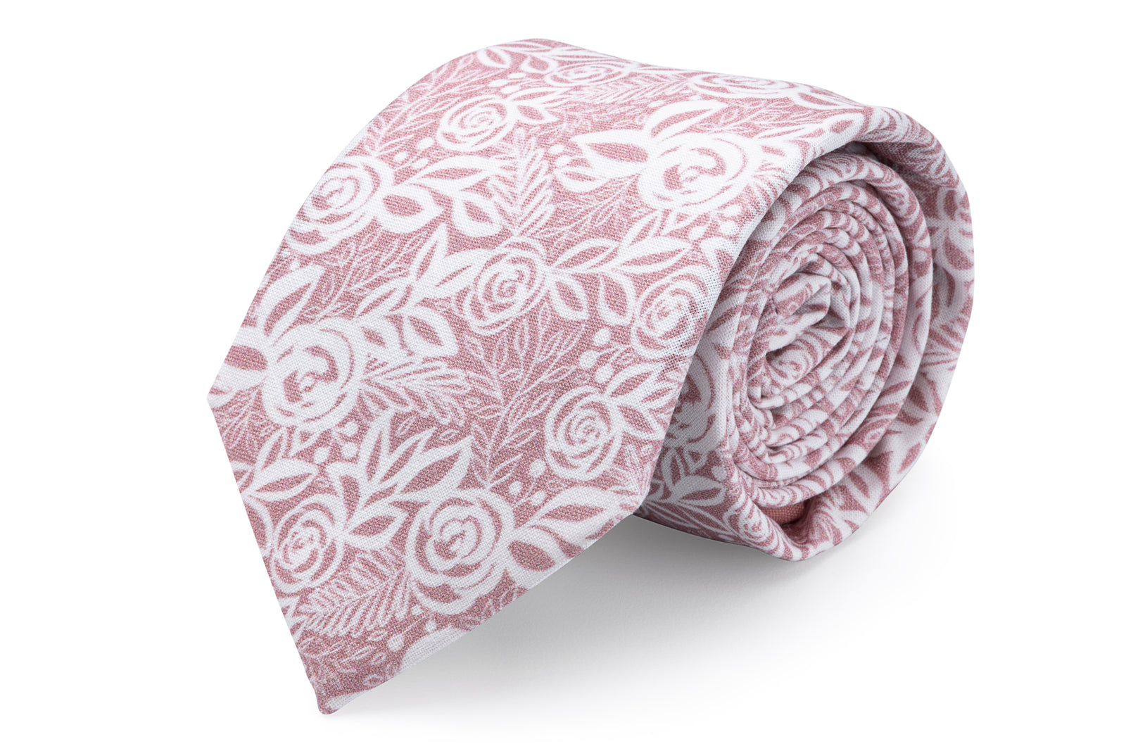 dusty roses tie