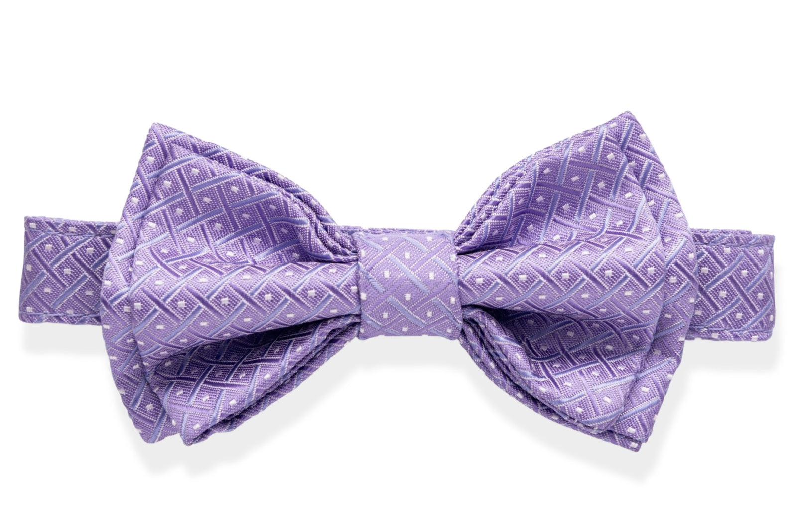 Purple bow tie