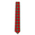 Red green plaid tie