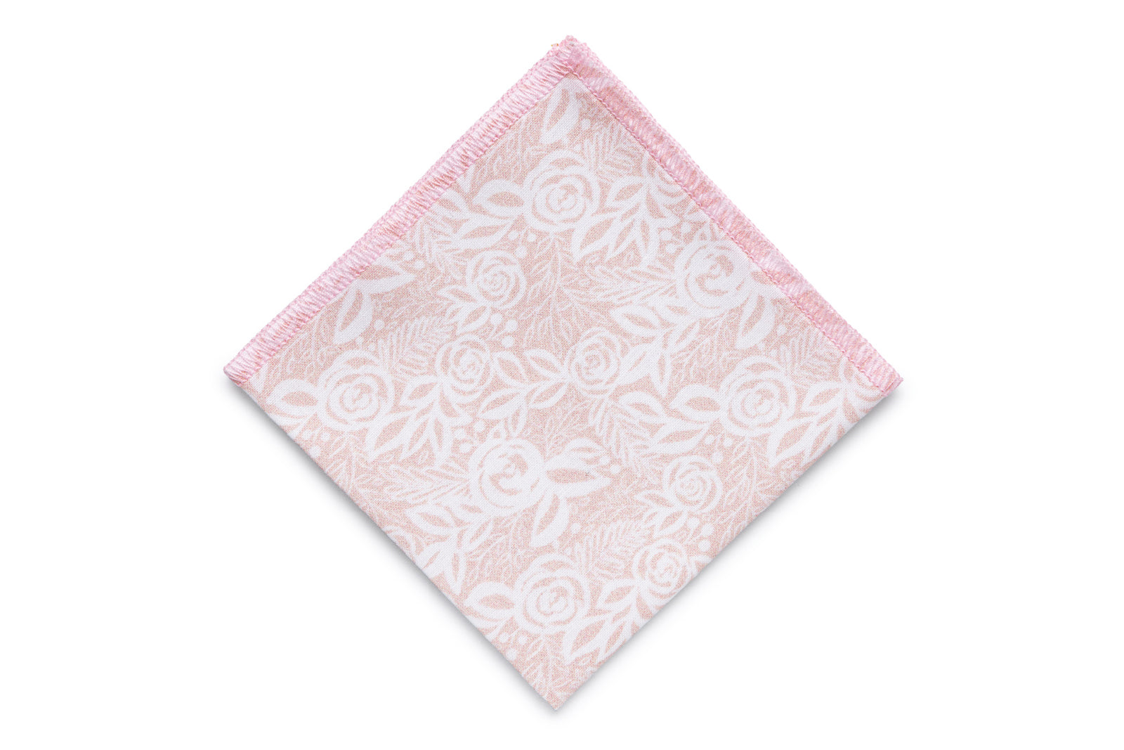 Solid Carmine Pink Pocket Square - PSQ22.9 - The Shirt Bar