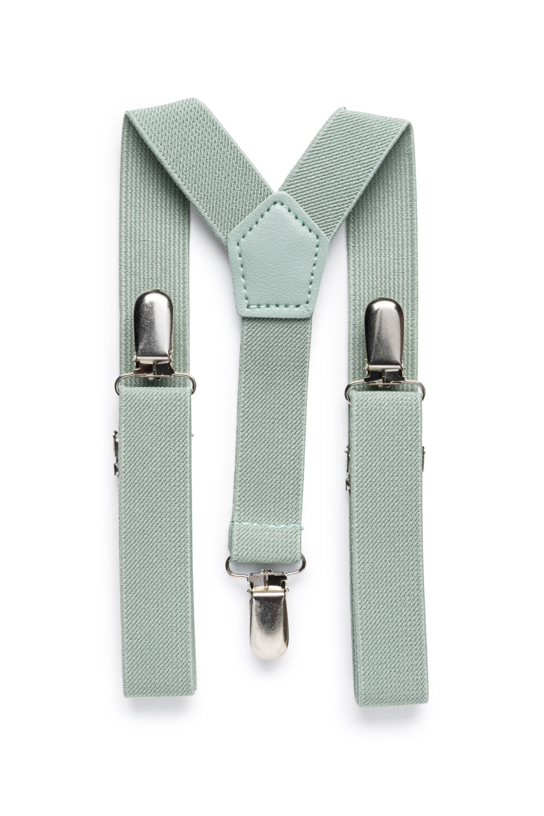 Dusty sage suspenders