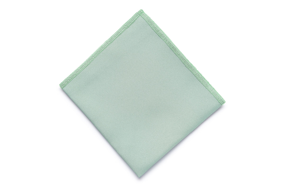 Dusty sage pocket square