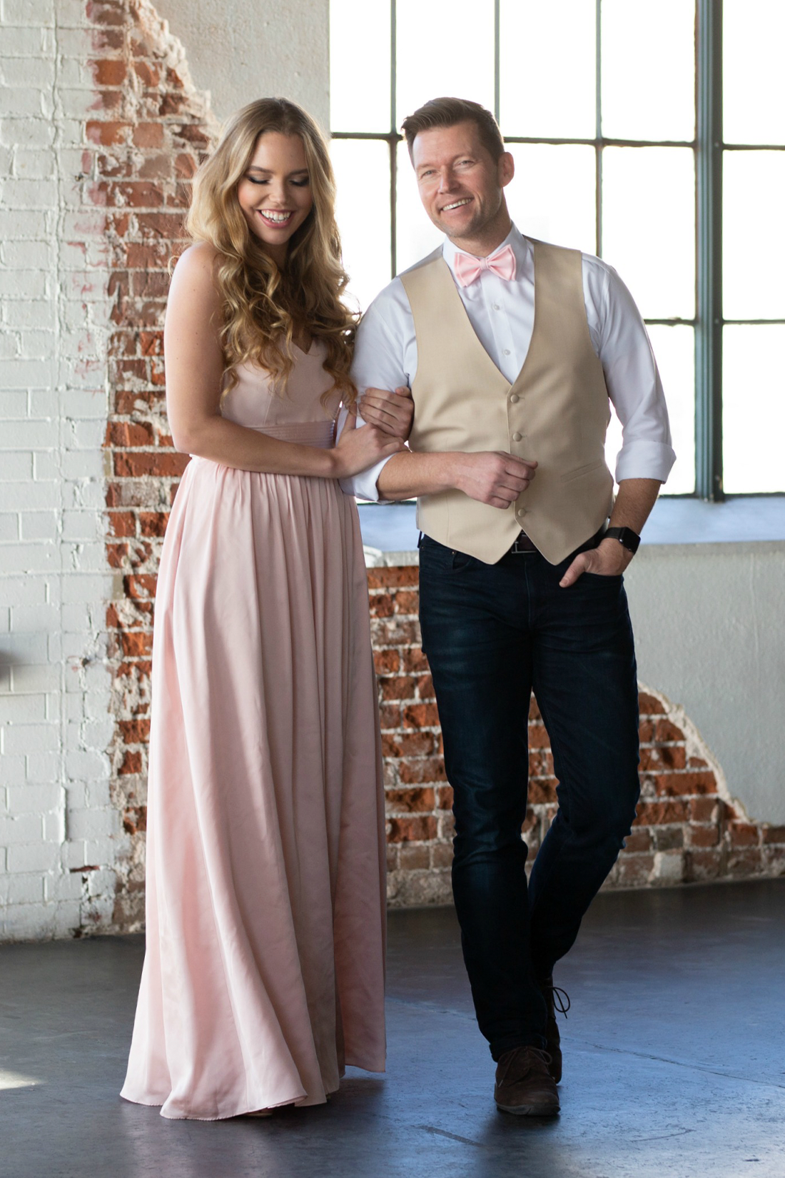 Blush Bow Tie for Men