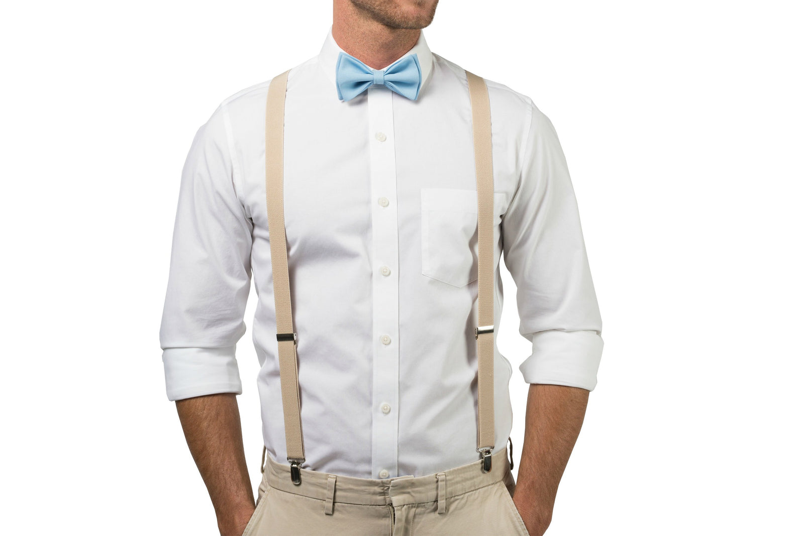 Baby Blue Bow Tie