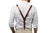 Brown Leather Suspenders