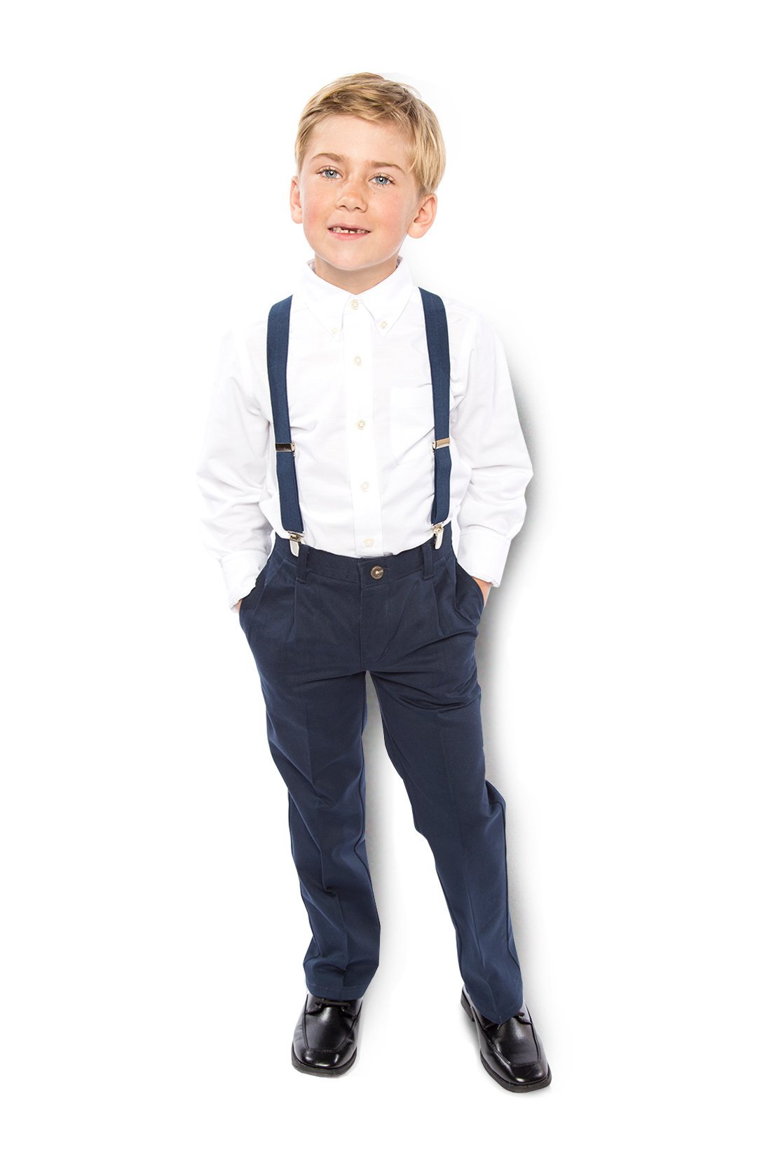 Navy Suspenders