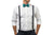 Charcoal Suspenders & Teal Bow Tie