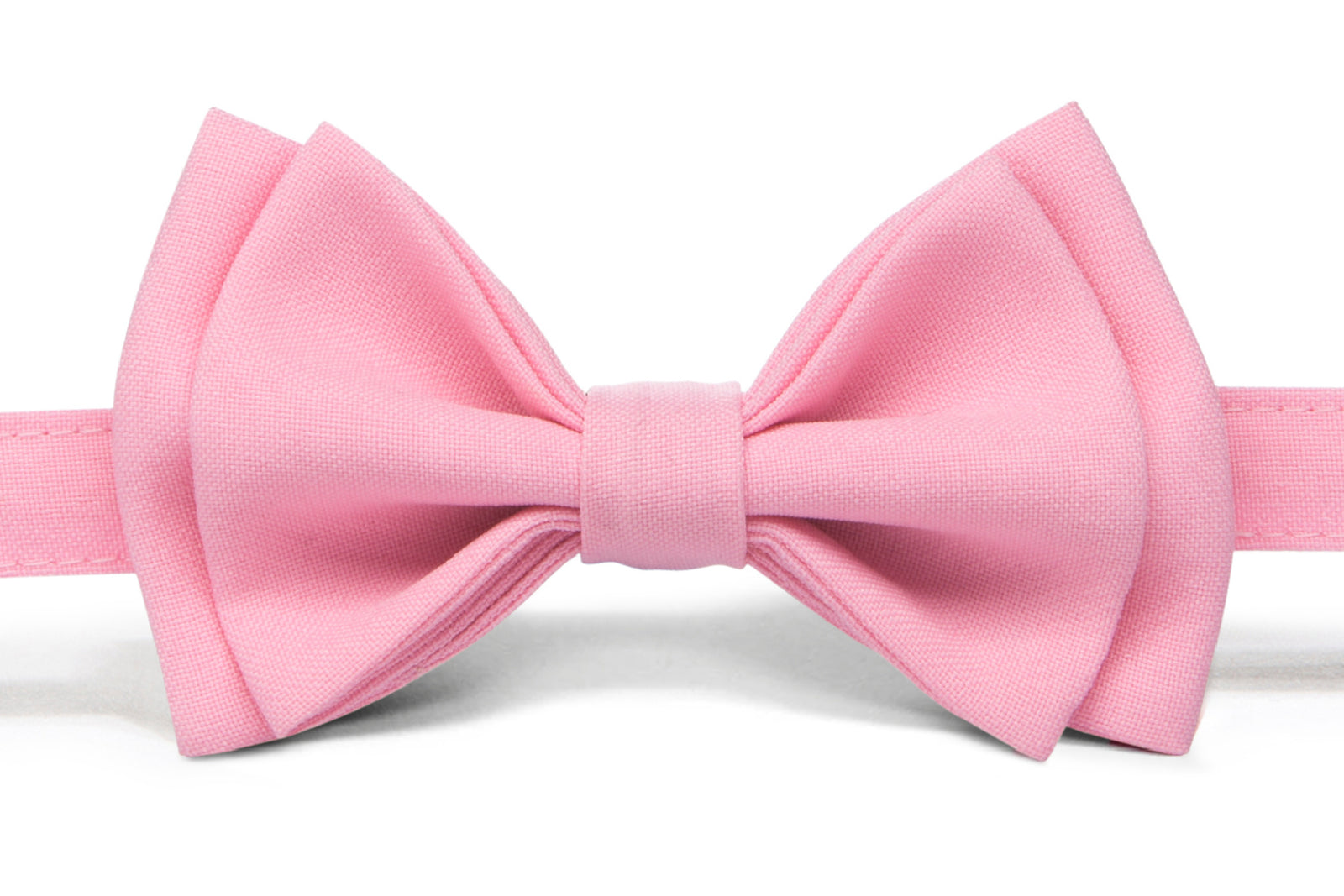 Candy Pink Bow Tie