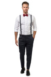 Burgundy Bow Tie
