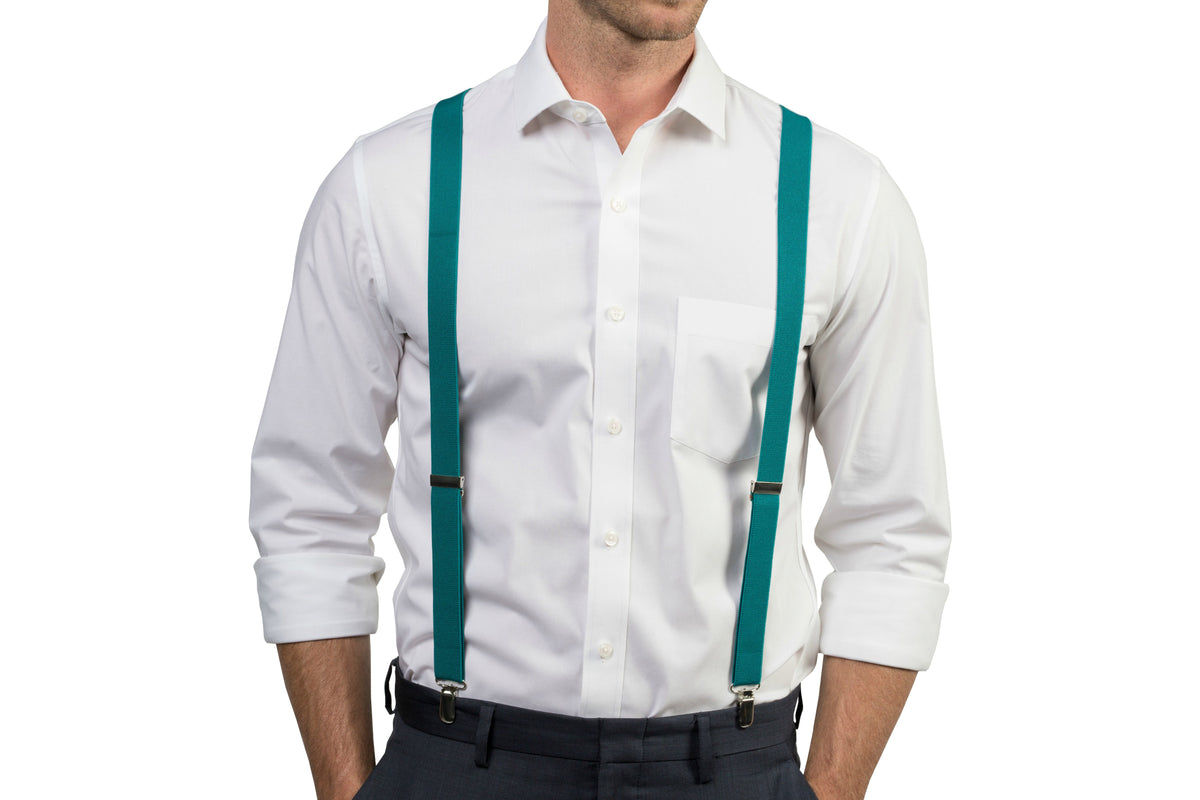 Teal Suspenders