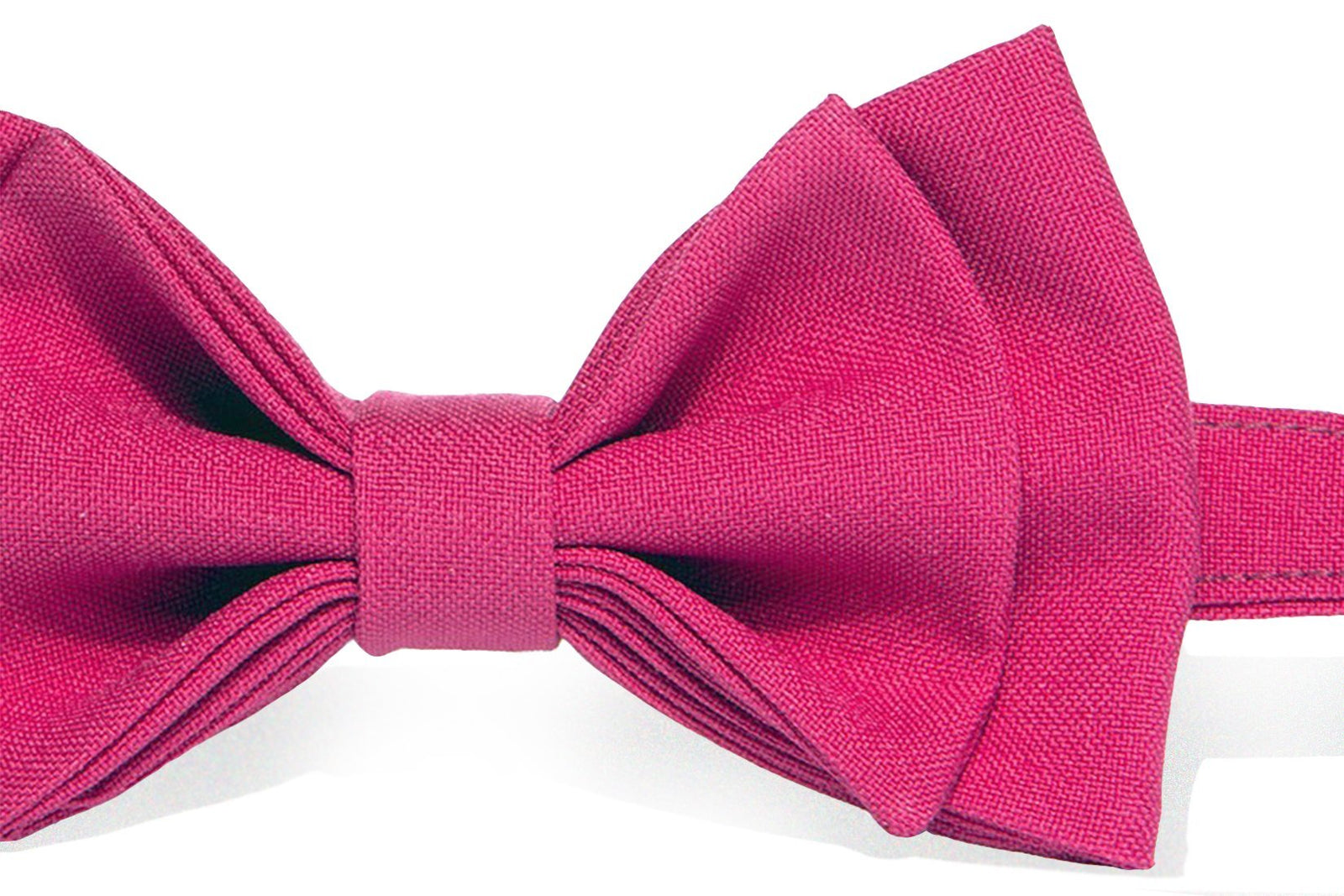 Hot Pink Bow Tie