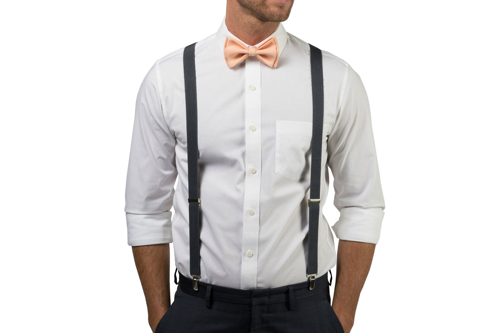 Peach Bow Tie