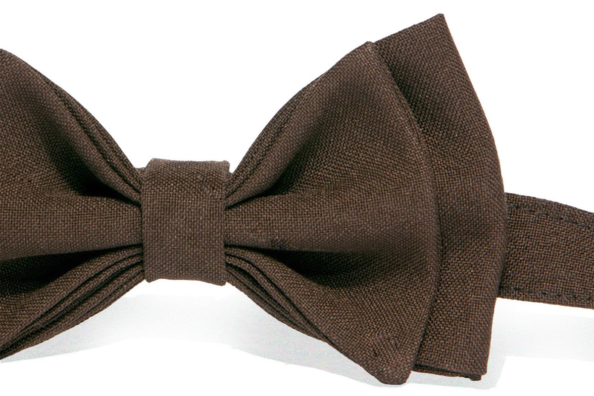 Brown Bow Tie