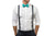 Charcoal Suspenders & Jade Bow Tie