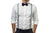 Light Gray Suspenders & Navy Bow Tie