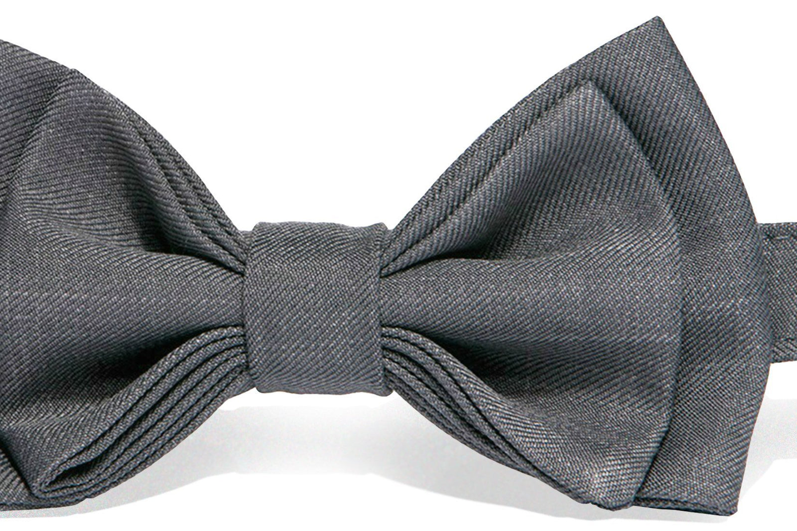 Gray Bow Tie