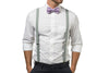 Gingham Purple Bow Tie