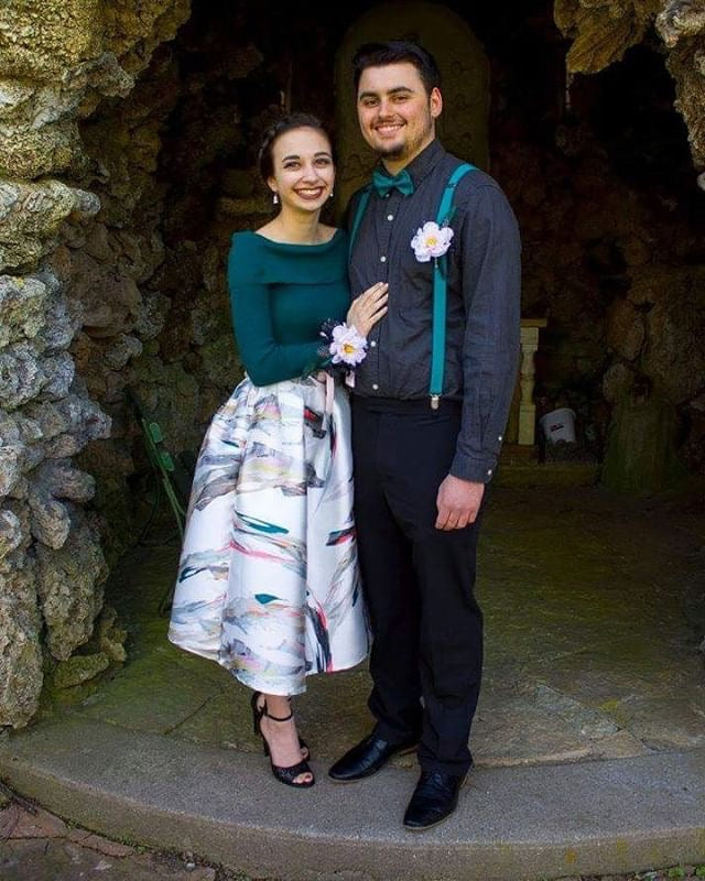 Teal Bow Tie & Teal Suspenders