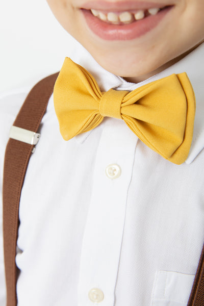 Boy's Marigold Bow Tie