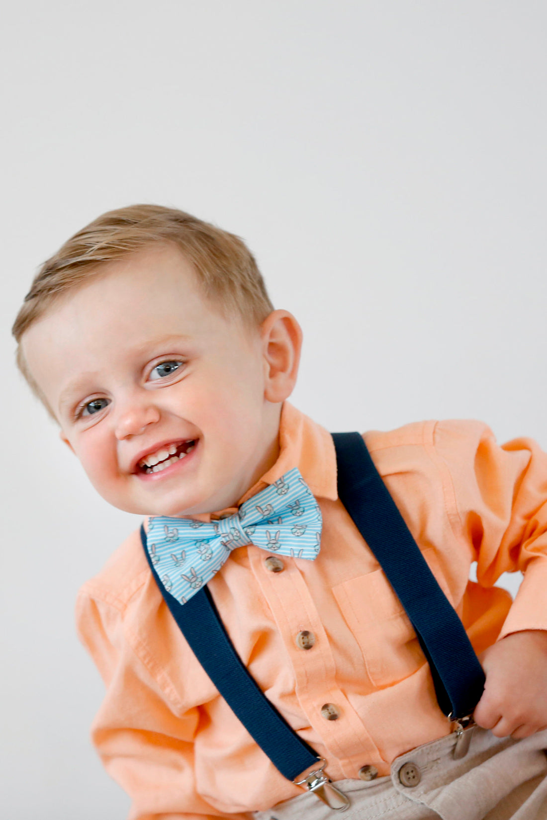 Navy Suspenders & Bow Ties - Baby To Adult Sizes– Armoniia