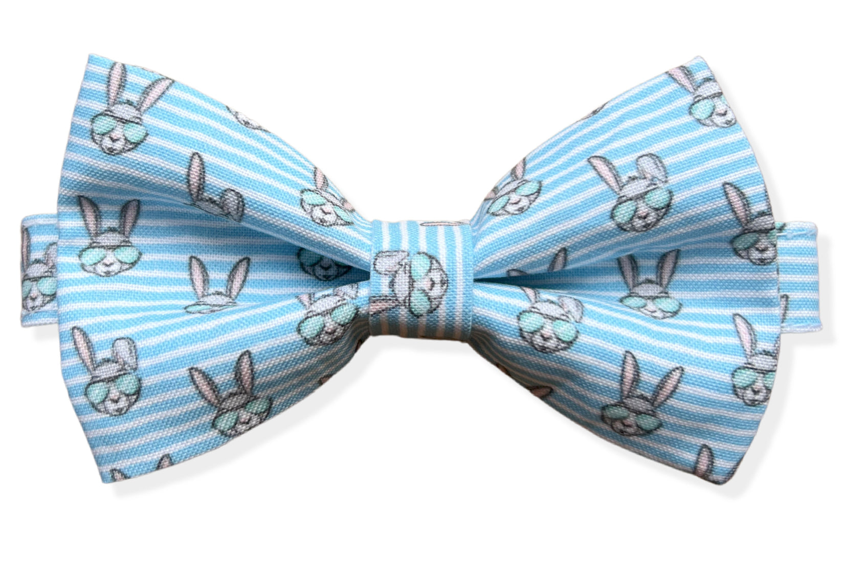 Blue Bunny Aviators Bow Tie