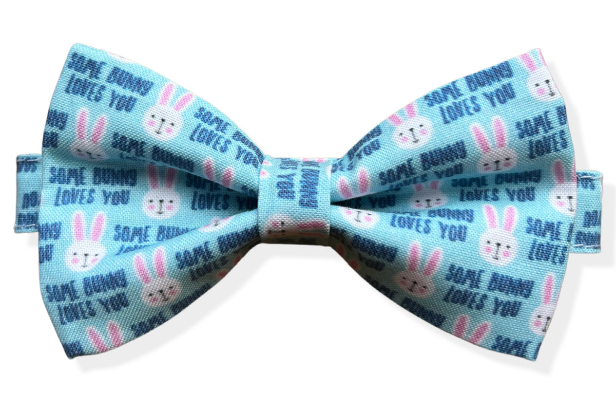Some Bunny Loves You Bow Tie