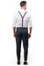 Charcoal Gray Suspenders