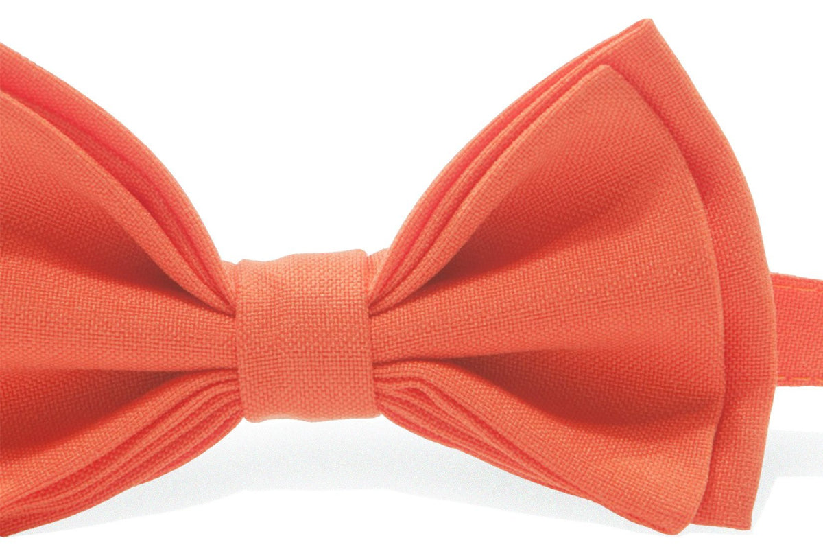 Orange Bow Tie