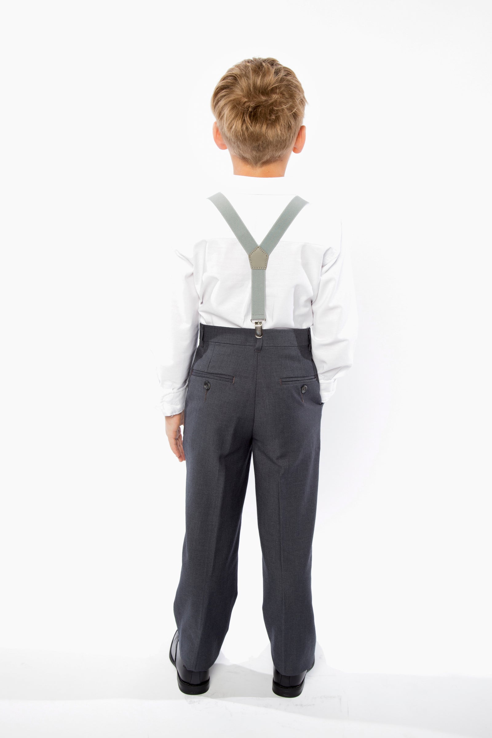 Light Grey Suspenders