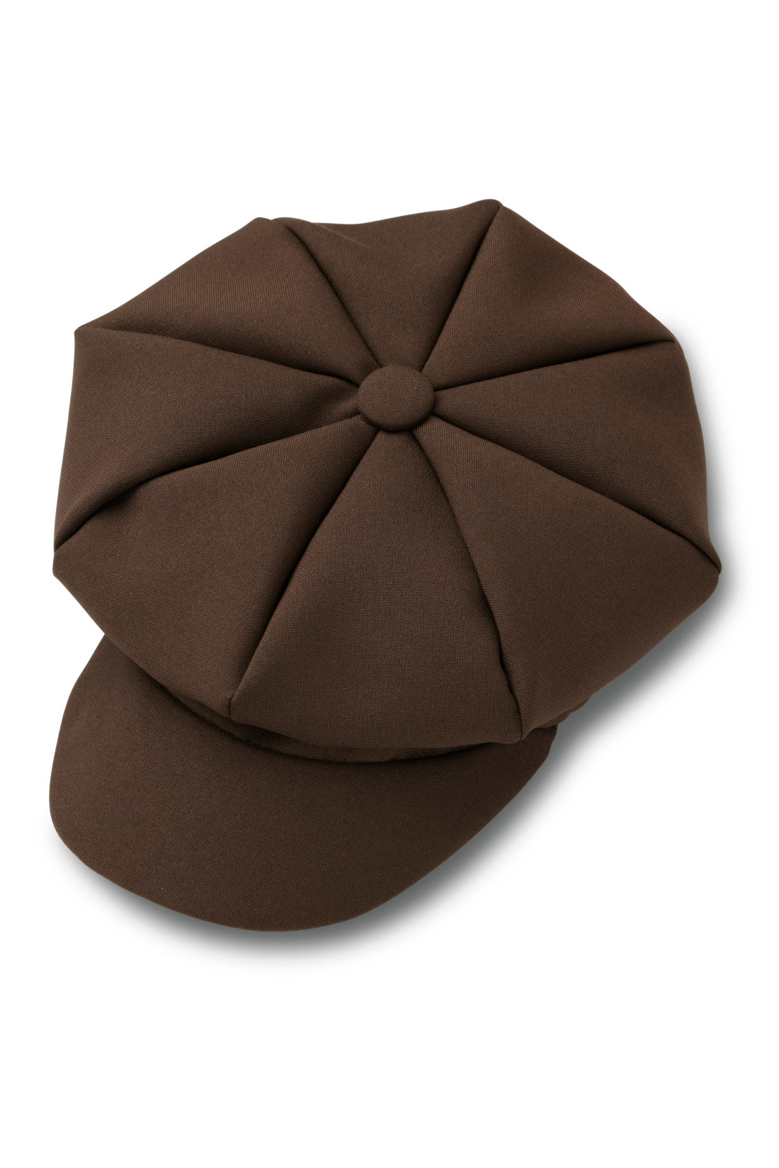Brown Newsboy Hat