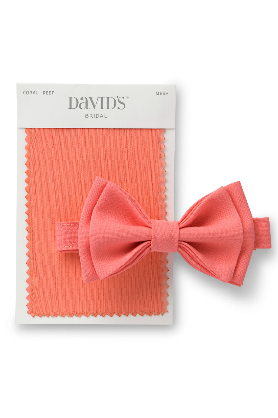 David&#39;s Bridal Coral Reef Fabric Swatch