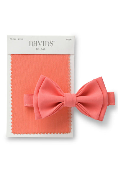 David's Bridal Coral Reef Fabric Swatch
