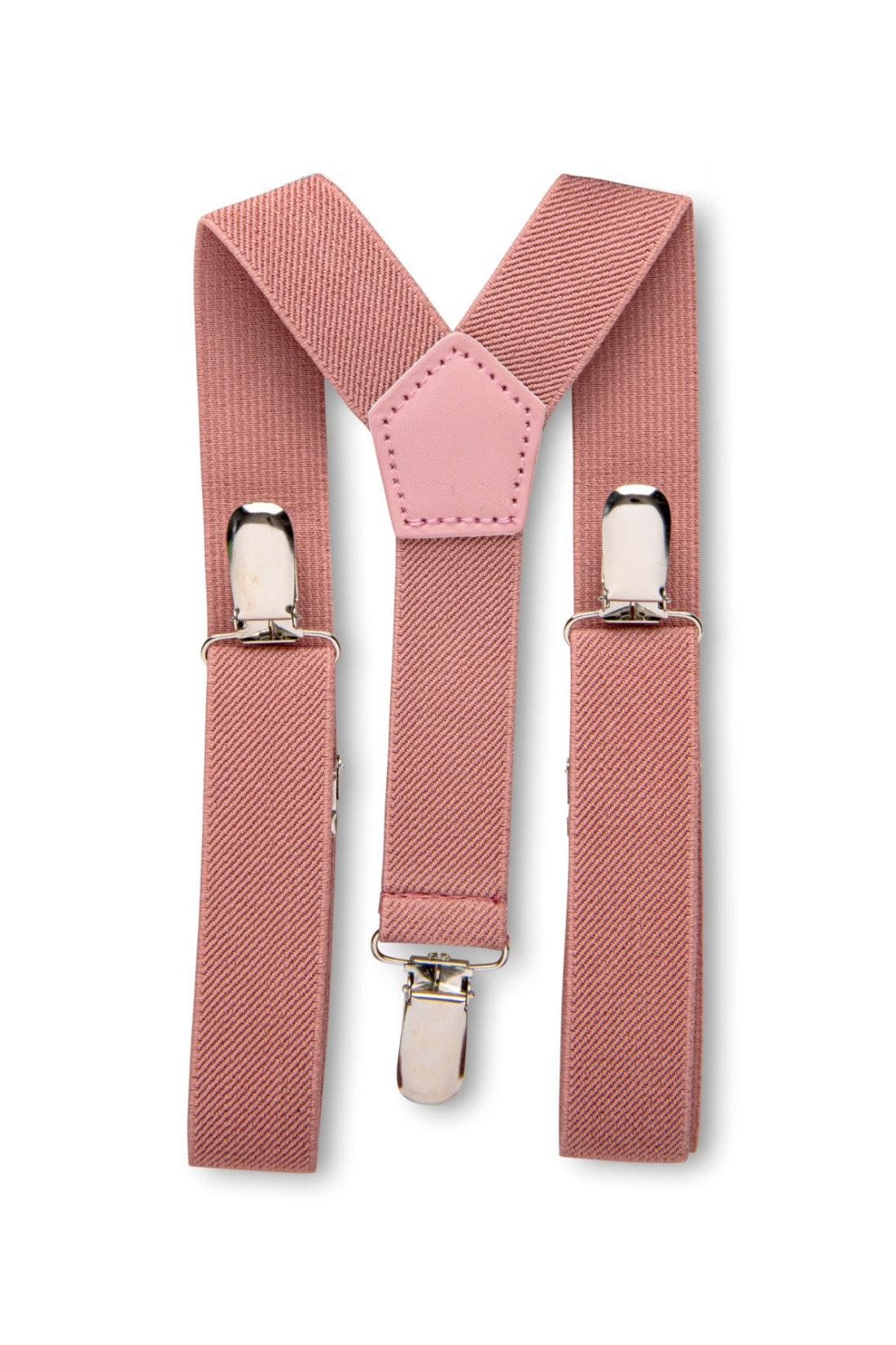 Dusty Rose Suspenders