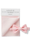 Light Pink Bow Tie & Blushing Pink Azazie