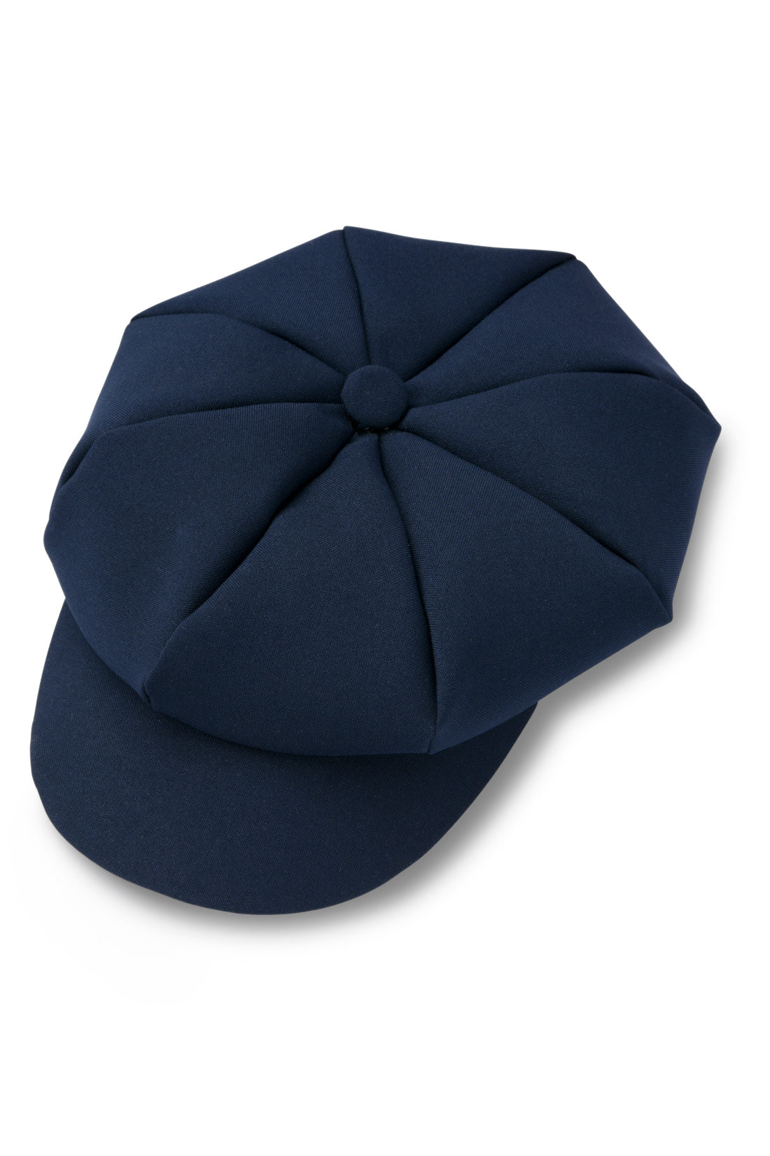 Navy Newsboy Hat